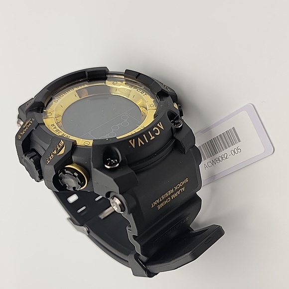 NEW Activa Summit X Men's Digital Sport Watch- 50mm, Black ACW8082-005 - Picture 9 of 10